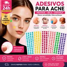 KIT com até 800 hidrocolóide Acne Remendos Rosto Espinha Adesivos Tratamento Cuidados Com A Pele