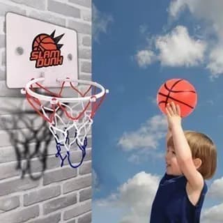 Jogo Tabela Basquete Arremessar Criança Raquete Diversão Cesta Esporte Infantil Vôlei Basebol Bola