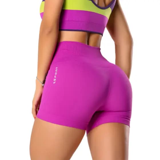 Short Lupo Original Feminino Bermuda Legging Para Corrida Academia Treino Fitness Malhação Ideal Verão Calor