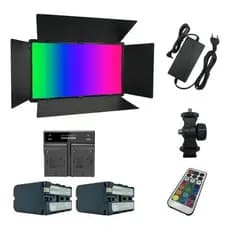 Painel Led  Soleste U800+ Rgb+2 Baterias+carregador2 S