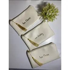 ✨Necessaire Penélope✨Kit com 4 necessaire Personalizada com o nome ou iniciais.