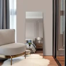 Espelho de Corpo Inteiro 30cm x 110cm / 1,10m Decoração Sala Provador Closet Casa Banheiro Lavabo