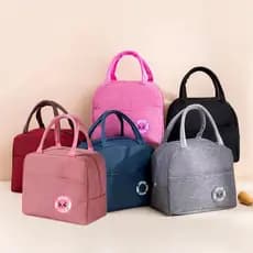 Bolsa Térmica de Mão Lancheira Marmita Viagem Piquenique