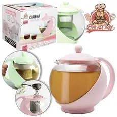 Chaleira De Vidro Com Infusor Inox - 750ML