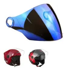 Viseira Capacete Liberty 3 Joy 23 202fb Espelhada Azul