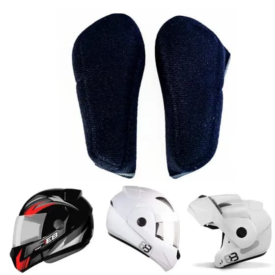 Forro lateral para capacete EBF E8 New E8 Fast par similar
