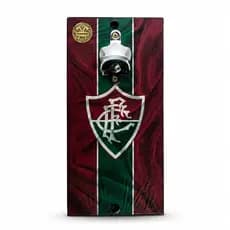 Abridor Magnético de Garrafa com Imã | Parede | Cerveja | Automático | Personalizado FLUMINENSE | Rú