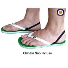 Kit 2 Pares de Tiras Para Chinelo Não Sair do Pé Rasteirinha Sandália Adulto Infantil Kds