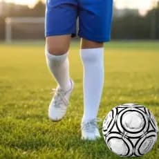 Meião de Futebol Adulto 39-43 Altura do Joelho Esportivo Futsal Society Masculino Confortável