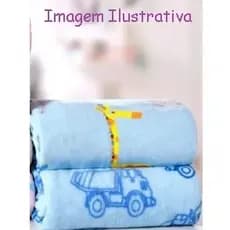 Manta de bebê cobertor do bebe antialergico para kit maternidade sortidas