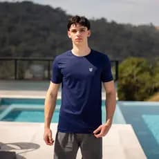 Camiseta 100% Poliamida SportFit com proteção UV50 –Manga Curta Leve e Confortável
