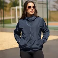 Corta Vento Feminino Básico Sem Forro Academia Corrida Resistente Água