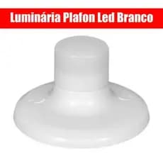 Plafon com LED Integrado 9w 6500k BRANCO (NOVIDADE) - DEMI