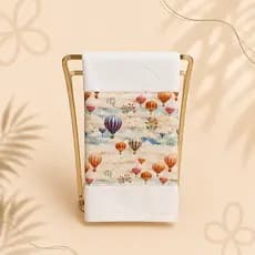 Toalha de Lavabo Luxo Super Macia e Absorvente Decoração Elegante para Banheiro
