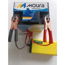 Carregador de Bateria Moto e Carro - 2 amperes - Carga lenta e segura - Poucas peças - Promoção