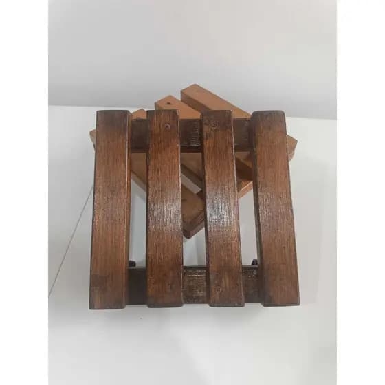 Suporte de Vaso ou Gás com Rodinha de Silicone- 25cm x 25cm - Suporta até 150kg