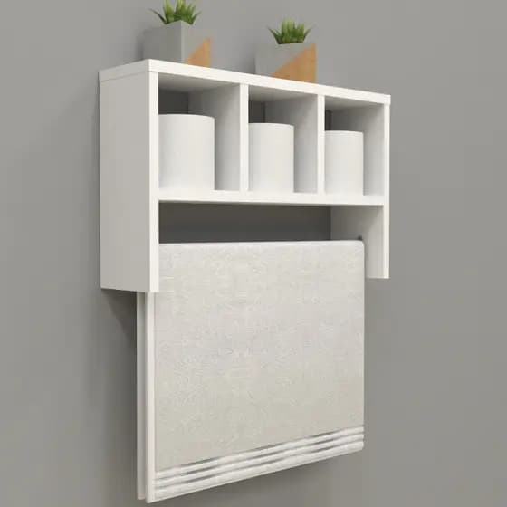 Nicho Porta toalhas e papel higiênico para banheiro