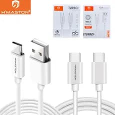 Cabo Tipo-C Ultra Rápido Resistente Tipo-C Dois Lados Todos Modelos H'maston
