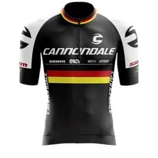 Camisa De Ciclismo Canondalle Alemanha Masculina/Feminino e Infantil