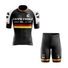 Kit Ciclismo Camisa + Bermuda Forro em Gel Cannondale Alemanha
