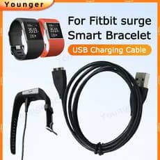 Cabo Adaptador De Carregador De Relógio | Para Surto Fitbit De Carregamento USB De 1M Plug and Play