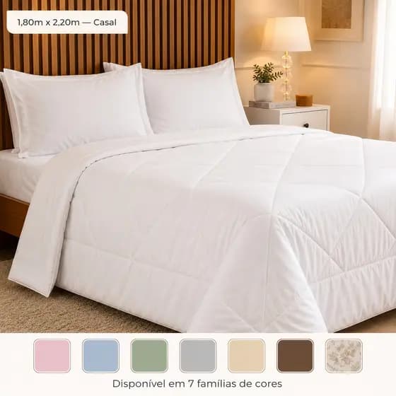 Edredom Casal Manta Cobertor Quente Inverno Soft 1,80x2,20 Várias Cores Sortidas Premium