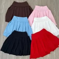 short saia plissada feminino colegial mini estilo saia esportiva curta babado tendência 2025