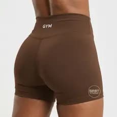 Short Fitness Feminino  Uso Di谩rio e Casual Academia Short Corrida Confortavel  Com press茫o para Treino C贸s Alto Suplex