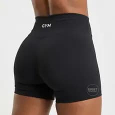 Short Feminino Academia Fitness Zero Transparência Sem Bolso Legging Suplex Musculação Cós alto Treino Lançamento 2026