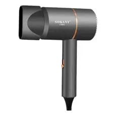 Secador De Cabelo Portátil 110V Profissional Sokany Potente 1200W