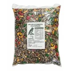 Mistura de sementes, girassol, abóbora, milho, amendoim,1 kg