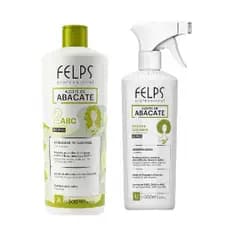 Felps Azeite de Abacate Ativador de Chachos 2abc 500ml + Umidificador 500ml