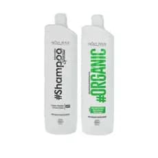 Kit Organic Troia Hair- Selagem Inteligente Livre de Formol - Shampoo Antiresíduo 1litro +