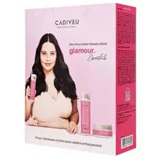 Cadiveu Professional Essentials Glamour Kit de Home Care shampoo 250ml e máscara 200ml