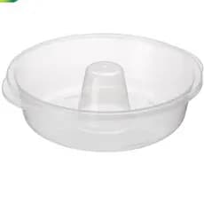 Forma de Pudim para Micro-Ondas Nitron para Uso Doméstico Casa Organizada Prático e Funcional