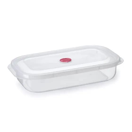Pote Organizador Raso com Válvula 3,2L Nitron para Mantimentos e Alimentos Cozinha Organizada