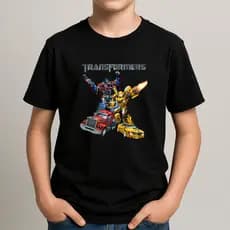 Camisa infantil juvenil Transformers tamanho 1 ao 16 masculina