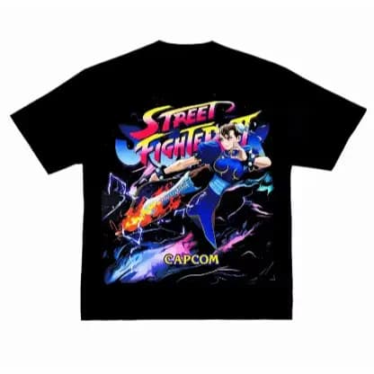 Camiseta Estampa Adulto/Infantil Lançamento Unissex Em Algodão street fighter