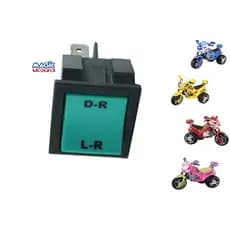 Botão Chave Interruptor Liga Ré 12v P/ Moto Elétrica Magic Toys