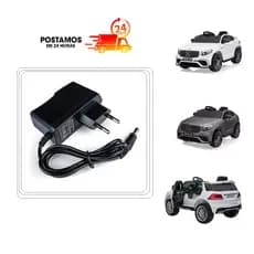 CARREGADOR 12V P/ MERCEDES GLC R/C ELÉTRICO BRINQUEDOS BANDEIRANTE*