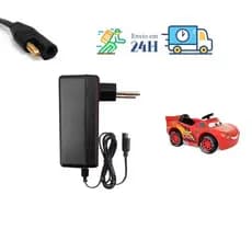 Carregador 6v P/ Carro Elétrico Relampago Mcqueem Da Brinquedos Bandeirante