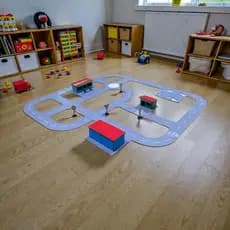 Pista Brinquedo Percurso Carrinhos Mdf Adesivado