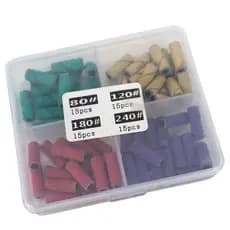 Kit Caixa 50 Refil De Lixa Premium