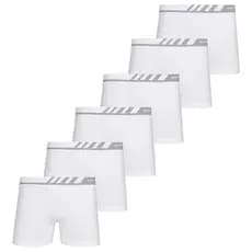 Kit 6 Cuecas Boxer Lupo Em Microfibra Masculina Sem Costura Original