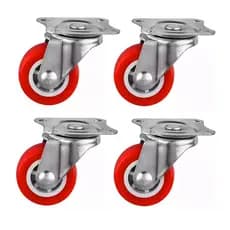 Roda Rodinha 4 Pecas Giratoria para moveis 50MM