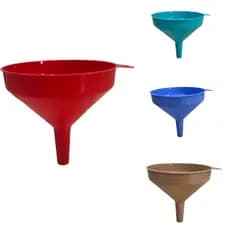Funil de Plástico Multiuso 12cm para Cozinha