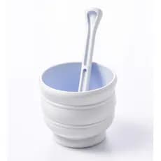 Pilão Com Socador 550ML Amassador de Alho Resistente