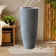 Vaso Luxo Para Plantas Grande Polietileno Decoração Casa Sala Jardim Flor Moderno Leve Resistente