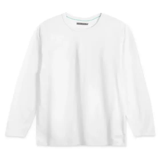 Camiseta Infantil (Tamanho 6)  TIGOR Manga Longa Com Tag (Off White)