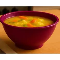 Kit 12 Unidades de Cumbuca Bowl 620ml Plástico Sopa Caldos Cor Sortida